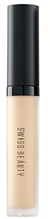 Swiss Beauty Liquid Light Weight Concealer With Full Coverage | Easily Blendable Concealer For Face Makeup With Matte Finish | 6 Gram, Shade - (Sand Sable)