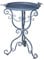 Beistelltisch Antik Vogeltränke Gartentisch Blumentisch 45cm Blau Eisentisch aja257 Palazzo Exklusiv