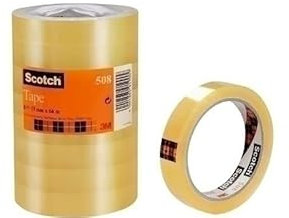 Nastro adesivo SCOTCH 508 trasparente rotolo 66 x 19 8 unità