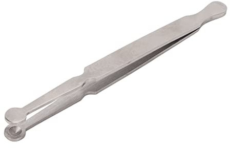 Schmuck Pinzette, Zum Halten von Perlenkugeln, Edelstahl-Kugelhalter-Piercingwerkzeug für Piercings, 117 Mm Länge, Lebensmittelqualität (Kann 35 Mm Perlenverzierungen befestigen)