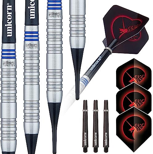 Unicorn Dart-Set | Core Tungsten Barrels| Style 1| Soft Tip | 18 g