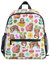 XVBCDFG Jungen Mädchen Kleinkind Rucksack Kind Schultaschen, Faultier Donut Kinder Mini Kawaii Rucksäcke Rucksack Kleine Büchertasche Kinderrucksack mit Brustgurt Namensschild