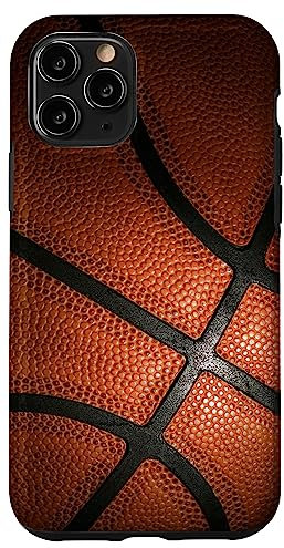 Hülle für iPhone 11 Pro Basketball-Oberfläche