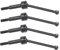 Bsowte Metall-Antriebswelle CVD 53792 (39 mm) für TT-01 TT-02 TT01 TT02 XV-01 TA01 TA04 1/10 RC Auto-Upgrade-Teile, 4 Stück