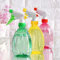 Diompirux 3 Pezzi Colorato e trasparente 500ml Spruzzino Nebulizzatore, Riutilizzabile Flaconi Spray Atomizzatore, 2 modalità Grilletto Spruzzatore, per Barbiere, Giardino, Piante, Pulito Cucina