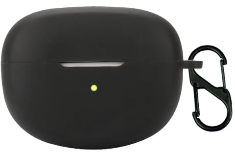 Silikon Hülle für Bose Ultra Open Ear Earbuds Bluetooth Kopfhörer, Schutzhülle Case Cover für Bose Ultra Open Ear Earbuds (Black)