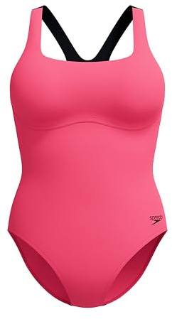 Speedo Damen Badeanzug mit Flexband und Integriertem Schwimm-BH | Schwimmen | Fitnesstraining Schwimmbekleidung