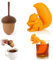 Teesieb,Aipeeo 2 Stück Teeblatt Sieb Aus Silikon,Teeei,Tee Infuser für losen Tee,Eichhörnchen Teefilter set,Tea Filt und Gewürzsieb Passend für die Meisten Tee-Tassen, Tee-Schalen und Wasserkocher