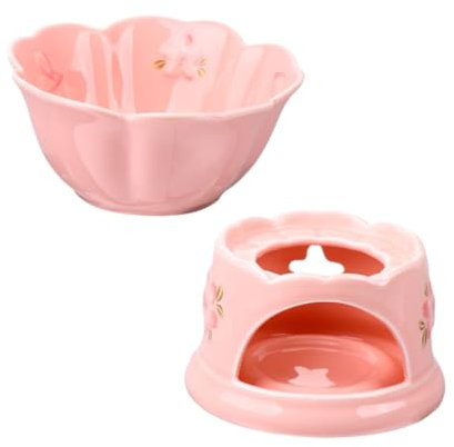 MOLUCKFU Schüssel Aus Keramik Zum Schmelzen Von Schokolade Käse Und Butter Heizwerkzeug Für Küche Und Hausgebrauch Leicht Zu Reinigen Und Langlebig