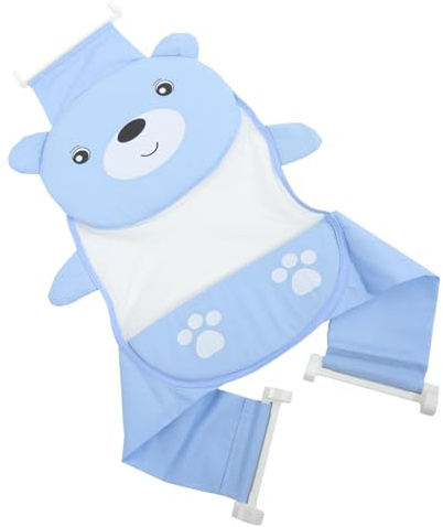 SHOWERORO Neugeborenes Baby-badenetz Baby-badewanne Mesh-badematte Jungen Und Mädchen -dusche-netz Badesitzunterstützung