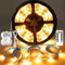 MUSUNIA LED Strip Battery – 5m Warm White, 8 Modes Timer Remote Control, Cuttable, Waterproof for Indoor/Outdoor Use