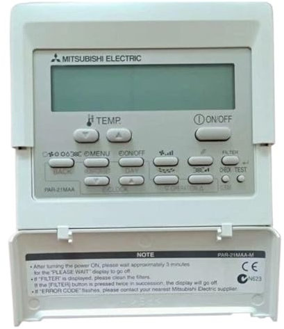 JKDND Compatible con Mitsubishi Electric Central Air Conditioner Line Controller PAR-21MAA Manual Operation Control Panel PAR-21MAAC-J-N Compatible