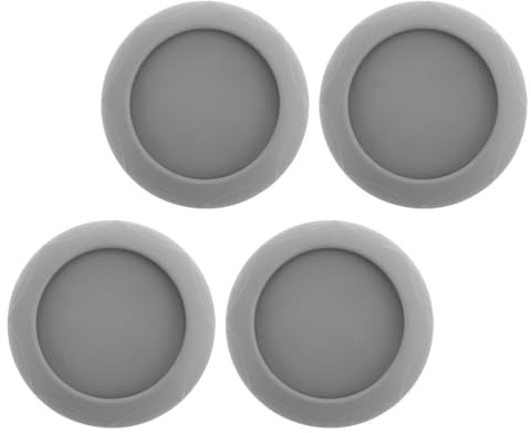 FUNNETOYU 4Pcs Gate Wall Protector Cups Safety Gate Accessories for Stairway Doorway No Drill Installation Grey Protects Walls from Damage