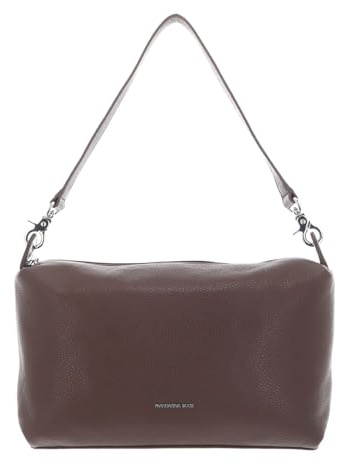 Mandarina Duck Leder Schultertasche Umhängetasche Mellow Leather Shoulder Milk Chocolate braun