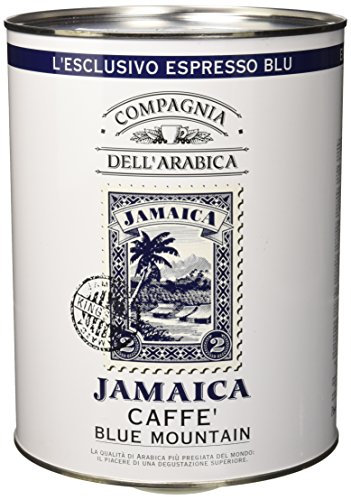 Caffè Corsini - Café en Grano Blue Mountain Jamaica, 1,5 kg, Mono Origen, Intenso y Afrutado.