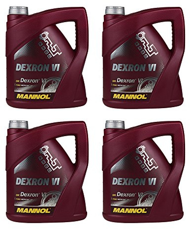 MANNOL 4 x 4L ATF Dexron VI/ATF Automatikgetriebe- Servo- oel 236.14