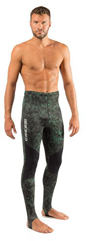 Cressi Hunter Rash Guard Pants – Unisex Rashguard Hose für den Wassersport, Camo Grün, XL/5