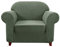 subrtex kariert Sofabezug Sofahusse Sesselbezug Stretchhusse Sofaüberwurf Couchhusse Spannbezug(1 Sitzer,Olivgrün)