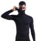 Zueauns Thermooberteile für Herren Rollkragen Langarmshirts Sport Unterwäsche Winter Warm Weich Unterhemd Oberteil(Schwarz),L