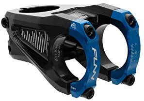 Funn Equalizer Fahrradvorbau mit 10mm Gefälle oder Steigung, 31.8mm Lenkerklemme (Längen 50mm, Blau)