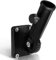 Anley Multi-Position Flaggenstangen-Montagehalterung mit Hardware - Aus Aluminium - Stark und rostfrei - 1 Durchmesser (schwarz)