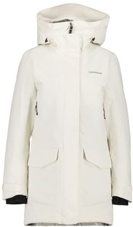 Didriksons Frida Damen Parka 7, Größe_Bekleidung_NR:46, Farbe:White Foam
