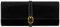 Time Resistance Schwarz Leder Schmuck Organizer – 100% Leder Schmuckrolle für Reisen Hergestellt in Italien – Reise Schmucketui aus Vollnarbenleder - Travel Jewelry Case – Jewellery Organizer