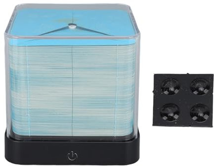 Changor 3D Erdkalender 2024 , Perfekte Geschenkdekoration , Erde Erkunden , Kalender 2024 , 3D Notizblock , Aufkleberpapier Zum Geburtstag (Blau)