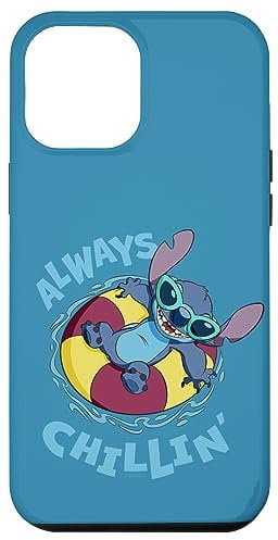 iPhone 12 Pro Max Disney Lilo & Stitch Always Chillin’ Case
