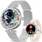 Efolen Smartwatch Damen mit Telefonfunktion,1.19 AMOLED Touchscreen Fitnessuhr Damen mit Pulsmesser SpO2 Schlafmonitor,120+Sportmodi Fitness Tracker,IP68 wasserdichte Sport Armbanduhr für Android iOS