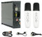 lerwliop Processore audio digitale per auto con 2 microfoni Amplificatore DSP per auto Amplificatore DSP Amplificatore DSP con cablaggio 4x80W