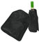 Fackelmann 49576 Étui réfrigérant pour bouteilles, Pochette réfrigérante pour bouteilles sac extensible pour rafraîchir les bouteilles, Nylon, Gel réfrigérant, Noir, 22 x 16 cm