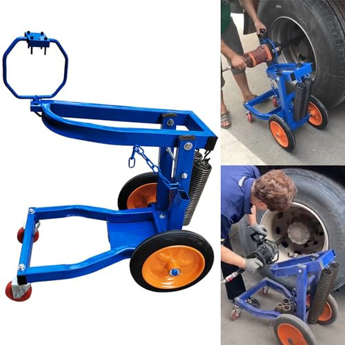 FOFLYRN 1 Inch Air Impact Wrench Mobile Cart, Blue 1PCS