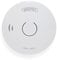 Hispec Battery Operated Smoke Detector, 10 Year Sealed Lithium Battery, Hush Feature, 85dB Alarm, Low Battery Warning, Power/Alarm Test Button, Wall Plugs & Screws Included
