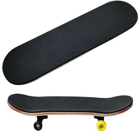 Generisch Griptape für Griffbretter - 30 x 100 mm schwarzes Schaumstoff-Griffband für Griffbrett,rutschfeste Fingerspielzeug-Skateboard-Aufkleber für die meisten Fingerboard-Spielzeuge