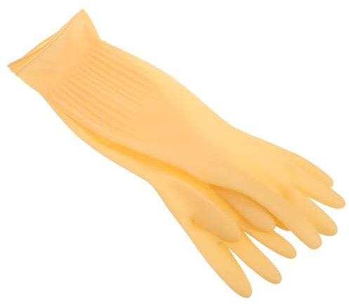 minkissy 2stücke Wiederverwendbare Für Küche Geschirrspülen Hausarbeit Rutschfeste Handschuhe Zum Abwaschen Putzen