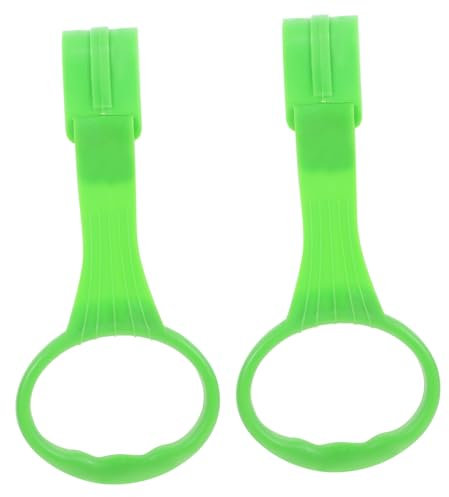 IWOWHERO Baby Klimmzugstange 1 Paar Hängende Ringe Mobile Arm für Babybett Laufstall Zubehör Sichere Kanten für Baby