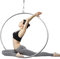 FFYUTING Aerial Hoop Aerial Strop Tanzstange Deckenmontage, Metall 80/85/ 90/95/ 100 cm Aerial Hoop für Gewichtsverlust/Akrobatik