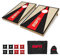 ESPN Cornhole Board aus Massivholz, 60 x 90 cm, inkl. Sitzsäcken und Reiseetui, ideal für Kinderspiele, Familienspiele und Outdoor-Spiele