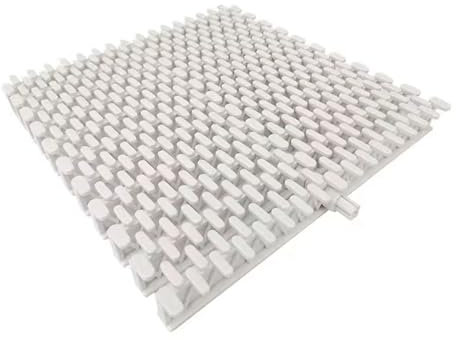 Rejilla De Drenaje For Desbordamiento De Piscinas, Cubierta De Rejilla De Canal De Empalme, For Entradas De Vehículos, Rejillas De Canalones, Patios, Terrazas De Piscinas Y Áreas Comerciales(18x100cm-
