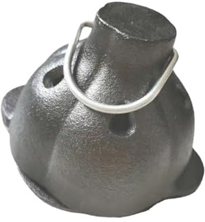 High Temperatures Cast Iron Smoker Box Garlic Roaster For Outdoor BBQ Oven Grilling Vegetable Meat Oven Safe Cast Iron Smoker