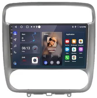 Navegador GPS Radio de Coche 2 DIN para Honda Stream 2001-2004 HD Pantalla Táctil+Llamadas Manos Libres Navegador GPS/Mandos Volantes, 4 Nuclear 2G+32G
