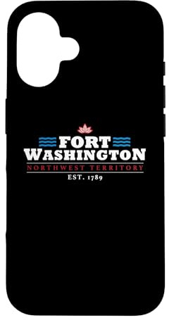 Hülle für iPhone 16 Washington, Ohio, 1789, Josiah Harmar, Heeresschlacht