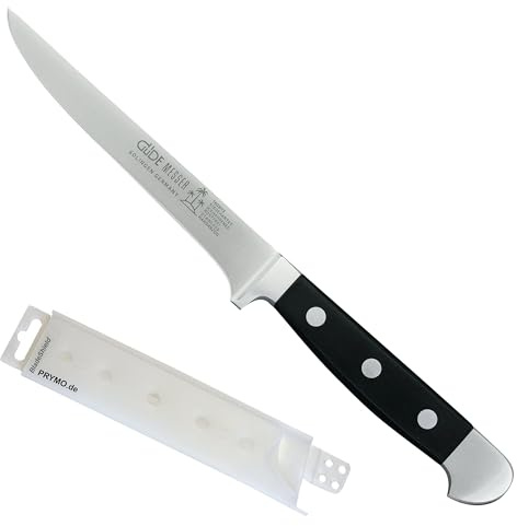 Güde Alpha Ausbeinmesser 13 cm inkl. PRYMO.de® Klingenschutz