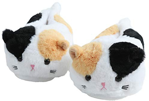 Millffy Chaussons mignons en peluche pour femme - Motif licorne - Pour l'intérieur et la chambre à coucher