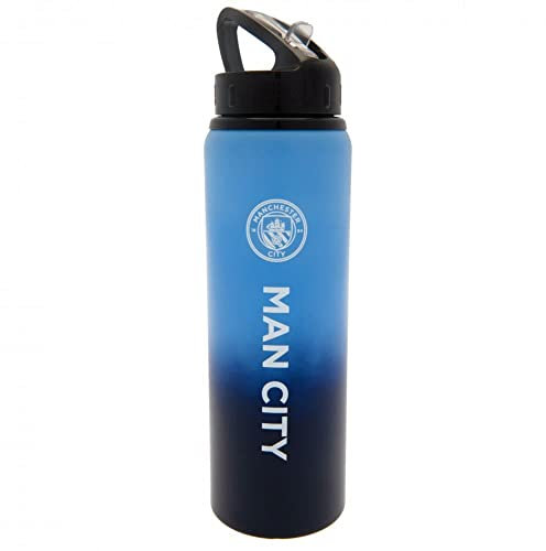 MANCHESTER CITY FC Aluminium Drinks Bottle XL Official Merchandise