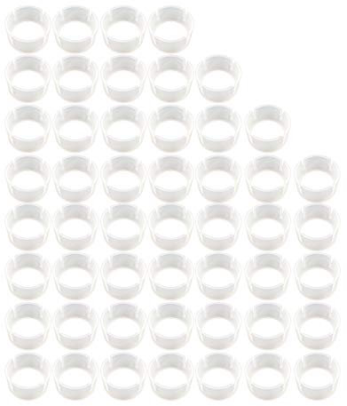 Nanxin - Lote de 50 conectores para fiesta de boda, decoración de globo, conectores de arco clip hebilla de globo