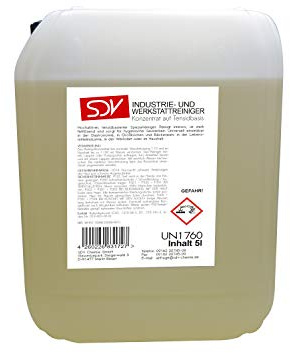SDV Chemie Industrie- und Werkstattreiniger 5x 5 Liter Konzentrat 25L Spezialreiniger Multicleaner