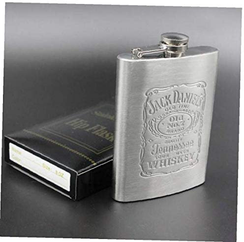Acero Inoxidable del Pote del Vino Petaca Garrafones De Whisky Botella Recipiente De Alcohol