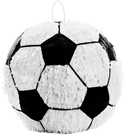 GODAN Pinata zum Aufhängen Partydeko Fußball Geburtstagsspiel